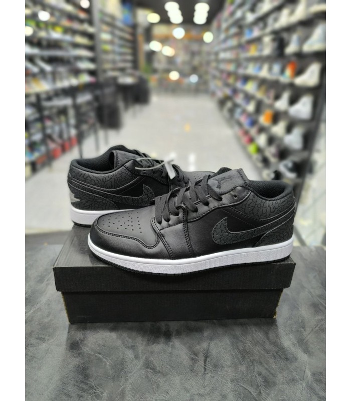 کفش پیاده روی نایک ایر جردن وان بدون ساق Nike air jordan 1 low black elephant
