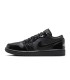 کفش پیاده روی نایک ایر جردن وان بدون ساق ورنی مشکی Nike Air Jordan 1 low black Patent Elephant