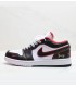 کفش پیاده روی نایک ایر جردن وان بدون ساق مار سیاه Nike Air Jordan 1 Low Snake Black