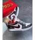 کفش پیاده روی نایک ایر جردن وان بدون ساق مار سیاه Nike Air Jordan 1 Low Snake Black