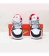 کفش پیاده روی نایک ایر جردن وان بدون ساق مار سیاه Nike Air Jordan 1 Low Snake Black