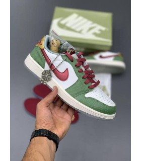 کفش پیاده روی نایک ایر جردن وان بدون ساق Nike Air Jordan 1 Low Year Of The Dragon