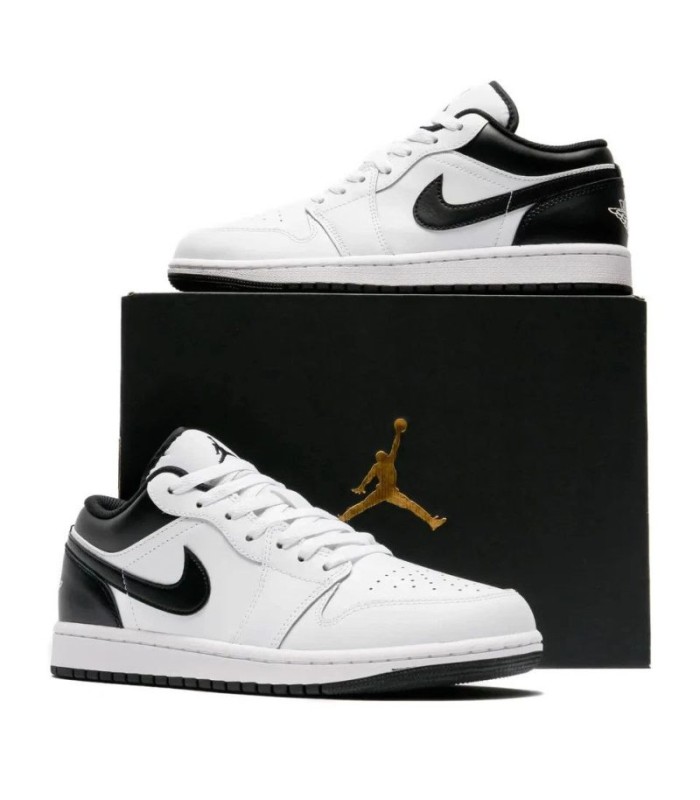 کفش پیاده روی نایک ایر جردن وان بدون ساق پاندا Nike Air Jordan 1 low Reverse Panda black and white