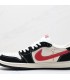 کفش پیاده روی نایک ایر جردن وان بدون ساق تراویس اسکات کواز Nike Air Jordan 1 low Travis Scott Kaws Red Black