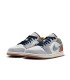 کفش پیاده روی نایک ایر جردن وان بدون ساق فانتوم ریپیر Nike air jordan 1 low SE Phantom Repaired Denim Swoosh