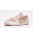 کفش پیاده روی نایک ایر جردن وان بدون ساق تراویس اسکات Nike air jordan 1 low travis scott pink
