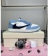 کفش پیاده روی نایک ایر جردن وان بدون ساق تراویس اسکات Nike air jordan 1 low Travis Scott UNC Blue
