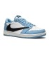 کفش پیاده روی نایک ایر جردن وان بدون ساق تراویس اسکات Nike air jordan 1 low Travis Scott UNC Blue