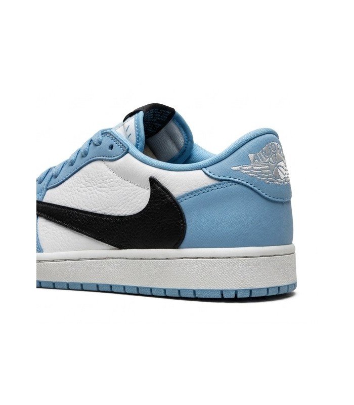 کفش پیاده روی نایک ایر جردن وان بدون ساق تراویس اسکات Nike air jordan 1 low Travis Scott UNC Blue