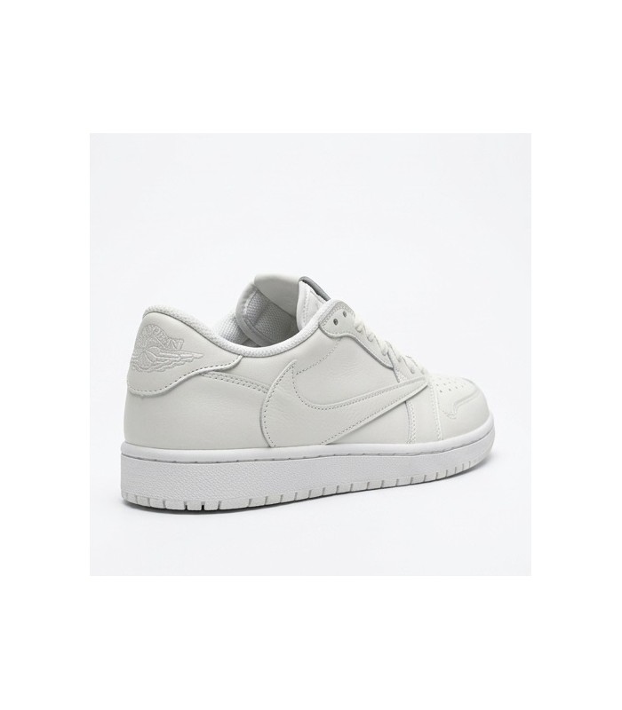کفش پیاده روی نایک ایر جردن وان بدون ساق تراویس اسکات پارتی Nike air jordan 1 low Travis Scott White Party