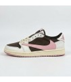 کفش پیاده روی نایک ایر جردن وان بدون ساق تراویس اسکات Nike air jordan 1 low travis scott dark pony
