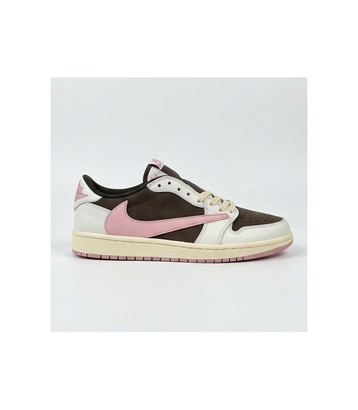 کفش پیاده روی نایک ایر جردن وان بدون ساق تراویس اسکات Nike air jordan 1 low travis scott dark pony