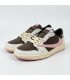 کفش پیاده روی نایک ایر جردن وان بدون ساق تراویس اسکات Nike air jordan 1 low travis scott dark pony