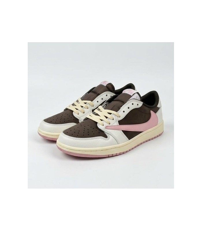 کفش پیاده روی نایک ایر جردن وان بدون ساق تراویس اسکات Nike air jordan 1 low travis scott dark pony