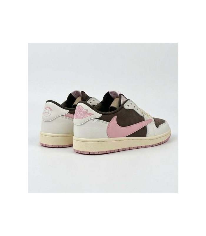 کفش پیاده روی نایک ایر جردن وان بدون ساق تراویس اسکات Nike air jordan 1 low travis scott dark pony