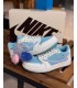 کفش پیاده روی نایک ایر جردن وان بدون ساق تراویس اسکات فرگمنت Nike air jordan 1 low Travis Scott Fragment Blue