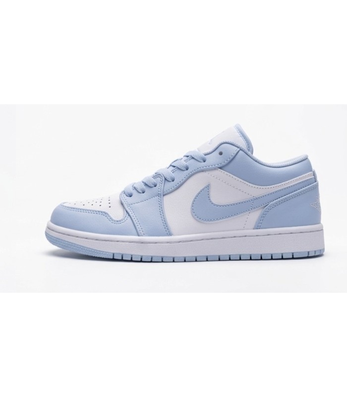 کفش پیاده روی نایک ایر جردن وان بدون ساق Nike air jordan 1 low Ice blue