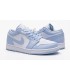 کفش پیاده روی نایک ایر جردن وان بدون ساق Nike air jordan 1 low Ice blue