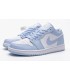 کفش پیاده روی نایک ایر جردن وان بدون ساق Nike air jordan 1 low Ice blue