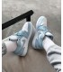 کفش پیاده روی نایک ایر جردن وان بدون ساق Nike air jordan 1 low Ice blue
