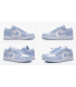 کفش پیاده روی نایک ایر جردن وان بدون ساق Nike air jordan 1 low Ice blue