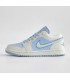 کفش پیاده روی نایک ایر جردن وان بدون ساق Nike air jordan 1 low Ice blue