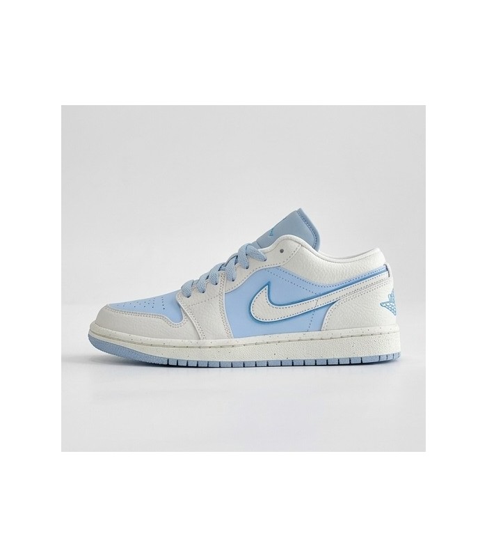 کفش پیاده روی نایک ایر جردن وان بدون ساق Nike air jordan 1 low Ice blue