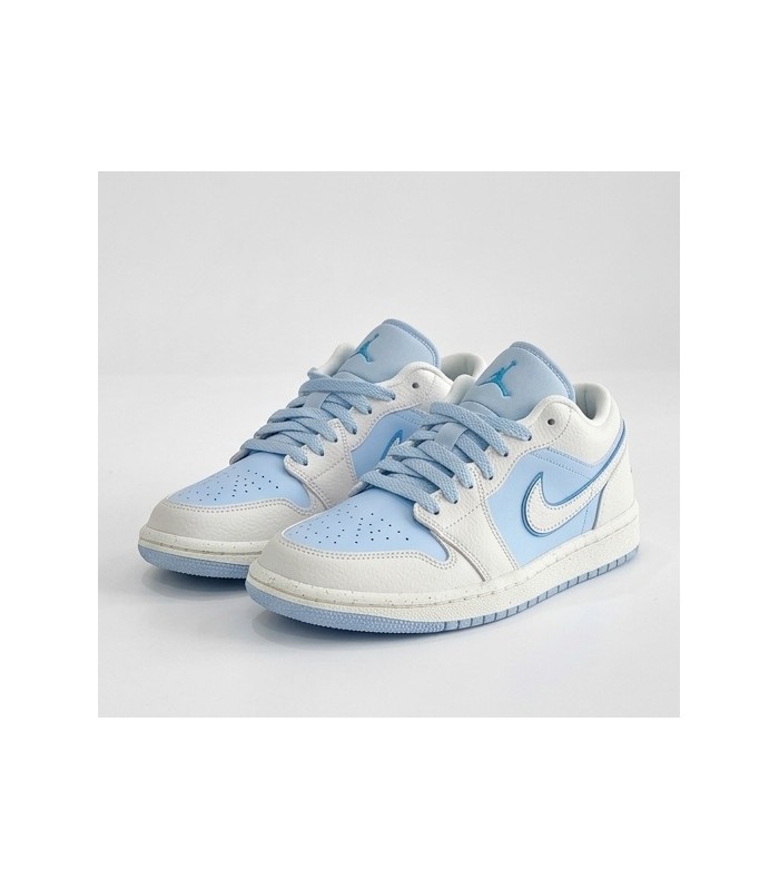 کفش پیاده روی نایک ایر جردن وان بدون ساق Nike air jordan 1 low Ice blue