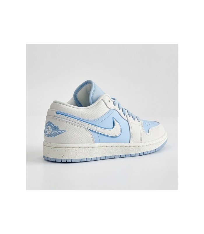 کفش پیاده روی نایک ایر جردن وان بدون ساق Nike air jordan 1 low Ice blue