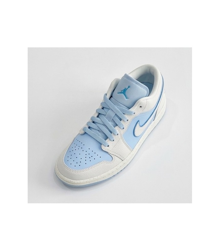 کفش پیاده روی نایک ایر جردن وان بدون ساق Nike air jordan 1 low Ice blue