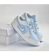 کفش پیاده روی نایک ایر جردن وان بدون ساق Nike air jordan 1 low Ice blue