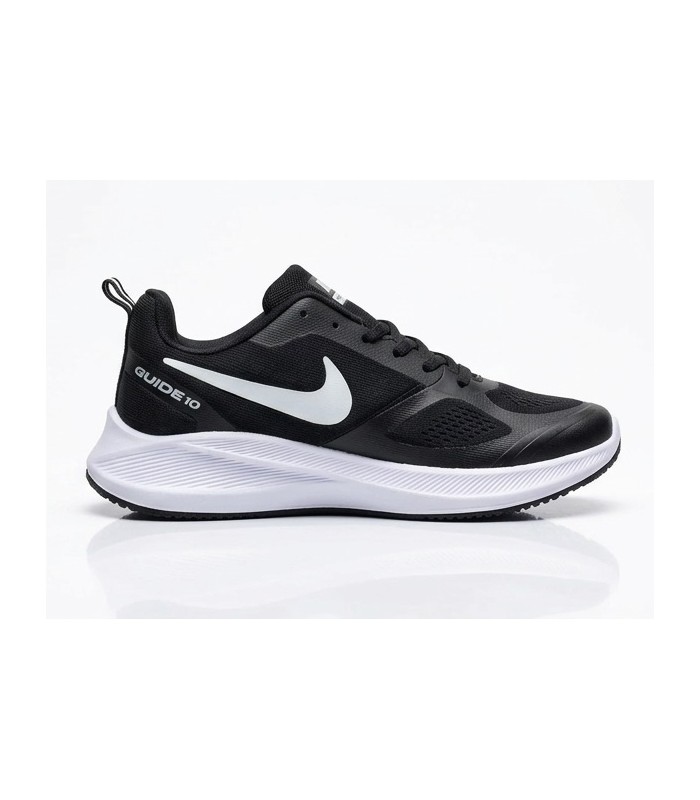 کفش پیاده روی نایکی گاید 10 مشکی سفید Nike guide 10 Black Withe