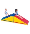 تشک شیبدار ژیمناستیک همراه پله inclined gymnastic mat with stairs