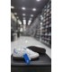 کفش پیاده روی آدیداس سامبا سفید آبی Adidas samba blue