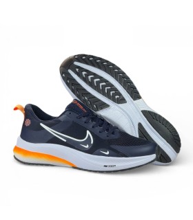کفش پیاده روی مردانه نایک زوم طرح لبخند اولترا سورمه ای Nike Airzoom Running Smile