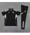 پلوشرت شلوار باشگاهی رئال مادرید مشکی Polo shirt and pants Real Madrid B