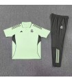 پلوشرت شلوار باشگاهی رئال مادرید سبز Polo shirt and pants Real Madrid G