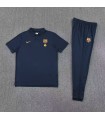 پلوشرت شلوار باشگاهی بارسلونا سورمه ای Polo shirt and pants Barcelona Navy