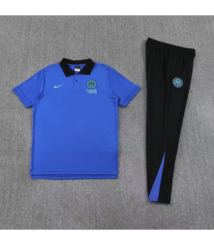 پلوشرت شلوار باشگاهی چلسی آبی Polo shirt and pants Chelsea