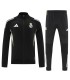 گرمکن شلوار تمام زیپ تیم رئال مادرید مشکی Real Madrid full zip sweatpants