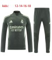 گرمکن شلوار نیم زیپ بچگانه تیم رئال مادرید سبز Real Madrid Kid's sweatpants