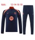 گرمکن شلوار نیم زیپ بچگانه تیم بارسلونا مشکی Barcelona Kid's sweatpants