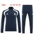 گرمکن شلوار نیم زیپ بچگانه تیم رئال مادرید سورمه ای Real Madrid Kid's sweatpants