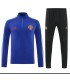 گرمکن شلوار نیم زیپ تیم منچستر یونایتد آبی Manchester United sweatpants Blue