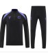 گرمکن شلوار نیم زیپ تیم بارسلونا مشکی Barcelona sweatpants Black