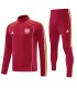 گرمکن شلوار نیم زیپ تیم آرسنال قرمز Arsenal sweatpants Red