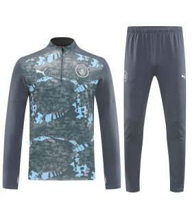 گرمکن شلوار نیم زیپ تیم منچستر سیتی Manchester City sweatpants
