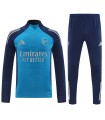 گرمکن شلوار نیم زیپ تیم آرسنال آبی Arsenal sweatpants Blue