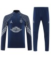 گرمکن شلوار نیم زیپ تیم پاریسن ژرمن سورمه ای Paris Saint-Germain sweatpants NVY