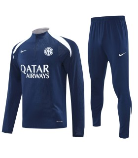 گرمکن شلوار نیم زیپ تیم اینترمیلان سورمه ای Inter Milan sweatpants NVY